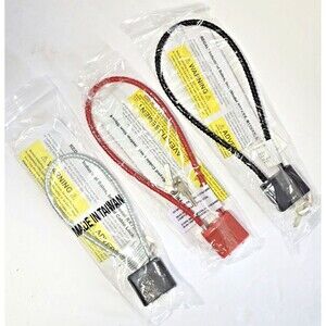 Regal Safety Cable Locks – 15" Braided Cable, 2 Keys Each Lot Of 3